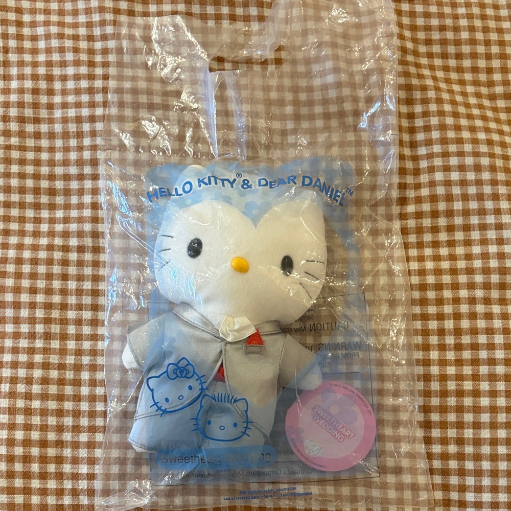 Early 2000’s McDonald’s Hello Kitty Dear Daniel plush collectible